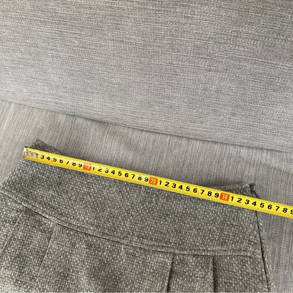 Earth Music Ecology Skirt Mini Grey Wool - Picture 5 of 6